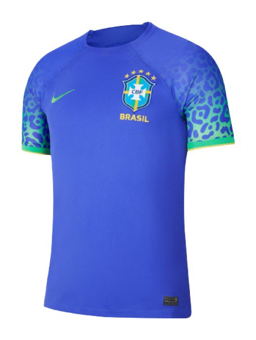 MAILLOT BRÉSIL EXTÉRIEUR COUPE DU MONDE 2022