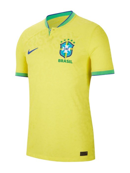 MAILLOT BRÉSIL DOMICILE COUPE DU MONDE 2022