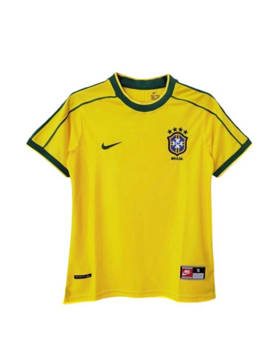 MAILLOT BRÉSIL DOMICILE COUPE DU MONDE 1998