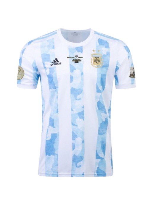 MAILLOT ARGENTINE DOMICILE COPA AMERICA CHAMPION 2021